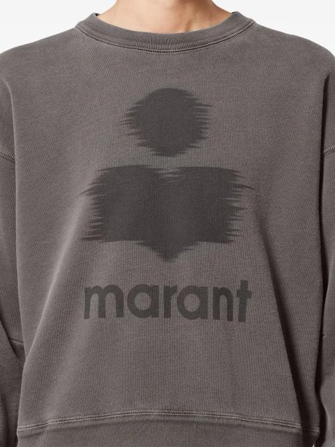 MARANT ÉTOILE Moby logo sweatshirt - Grey