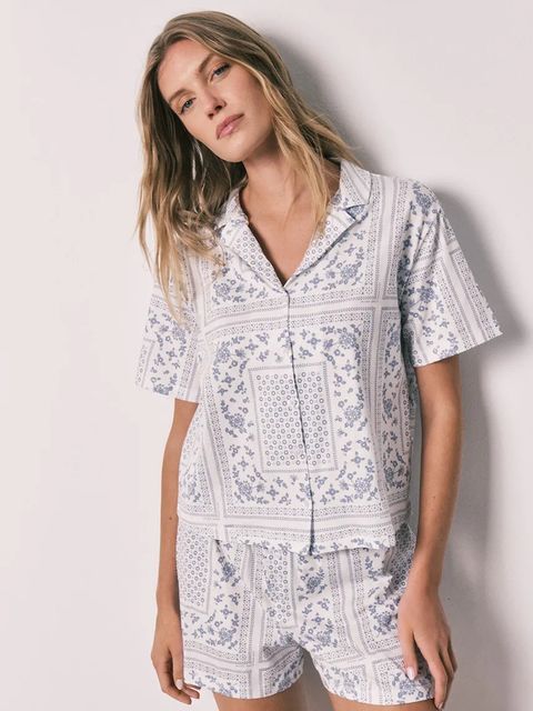 women'secret piżama dwuczęściowa damska jeansowa - zdjęcie produktu nr 2