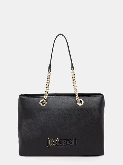 Just Cavalli torebka shopper damska z imitacji skóry - zdjęcie produktu nr 1