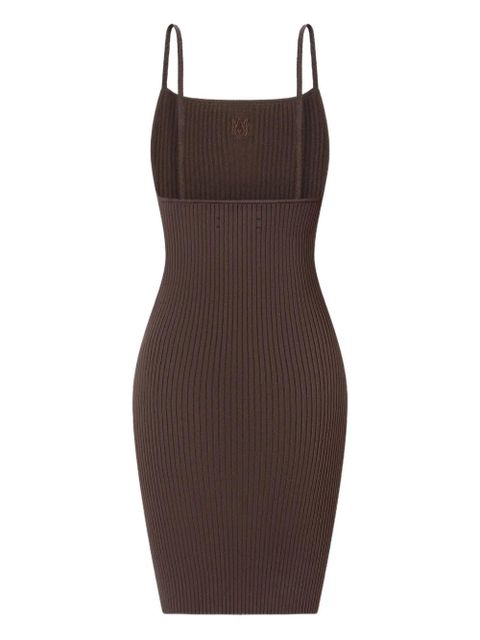 AMIRI tank mini dress - Brown - zdjęcie produktu nr 2