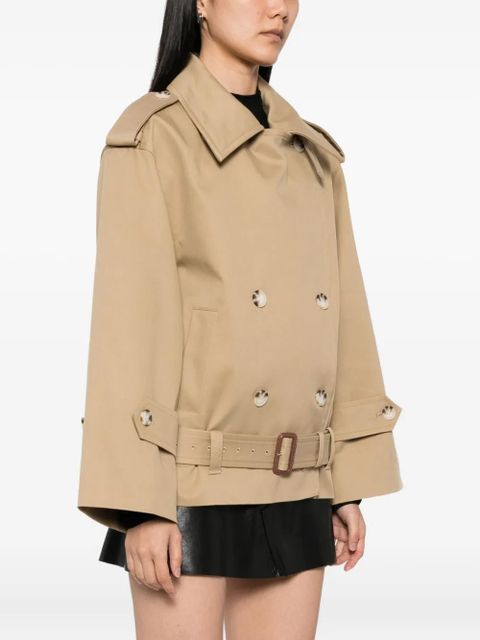 Self-Portrait Trench jacket - Neutrals