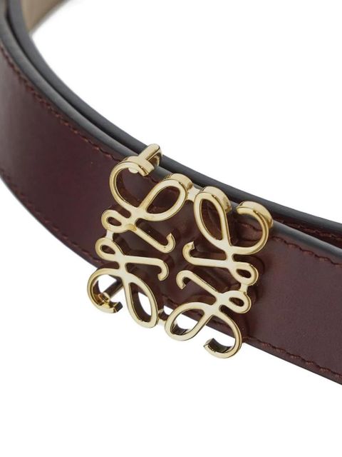 LOEWE Reversible anagram buckled belt - Red - zdjęcie produktu nr 2