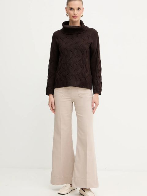 Marella jeansy Emme by Marella damskie high waist 2525136042200 - zdjęcie produktu nr 2