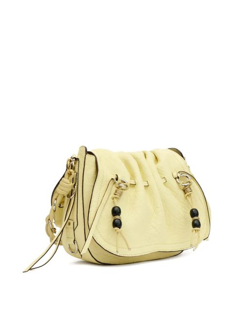 ISABEL MARANT Bolton leather crossbody bag - Yellow