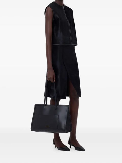 LouLou de Saison AMPAS pony-effect leather vest - Black - zdjęcie produktu nr 2