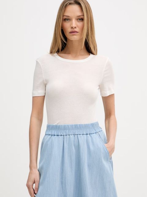 Sisley T-shirt damski bawełniany - zdjęcie produktu nr 2
