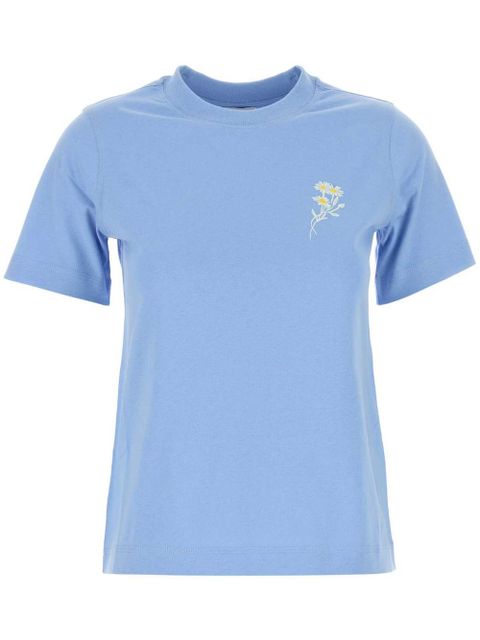 Burberry floral-print T-shirt - Blue - zdjęcie produktu nr 1