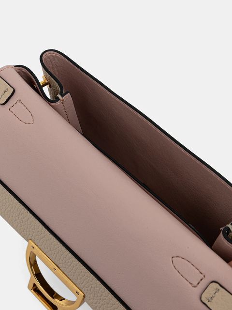 Coccinelle torebka skórzana Arlettis kolor beżowy E1 MD5 19 03 01