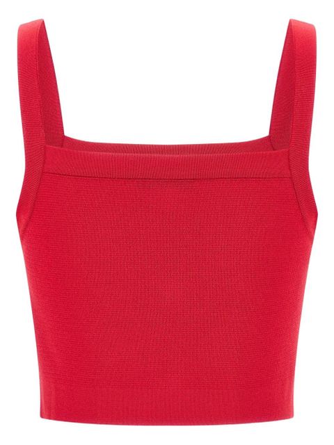 Balmain button-detail top - Red - zdjęcie produktu nr 2