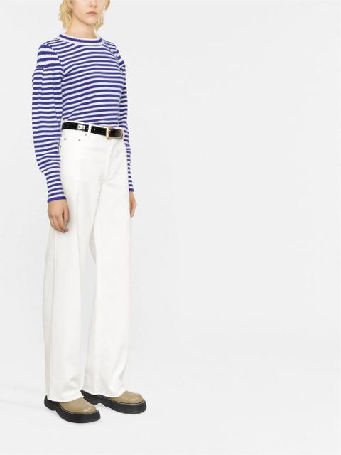 Miu Miu wide-leg jeans - White