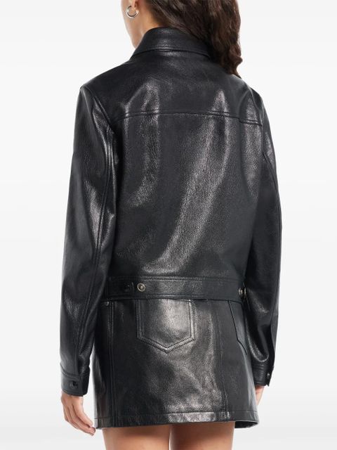 TOM FORD leather jacket - Black