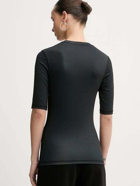 Stine Goya t-shirt damski kolor czarny SG-AW25-T071-2244