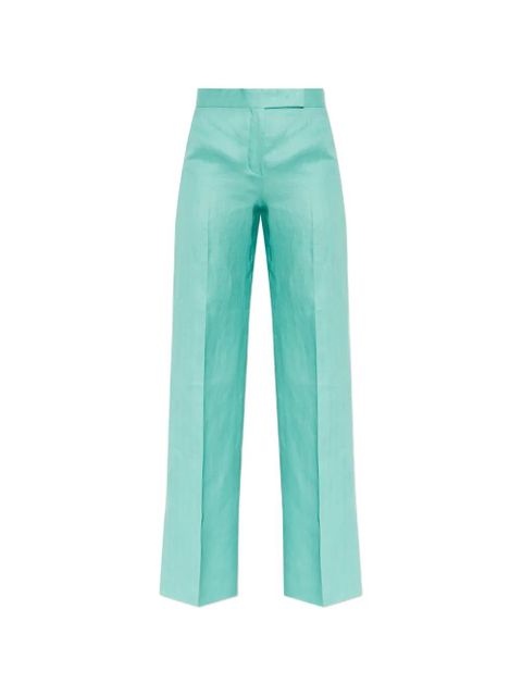 Max Mara wide-leg trousers - Green - zdjęcie produktu nr 1