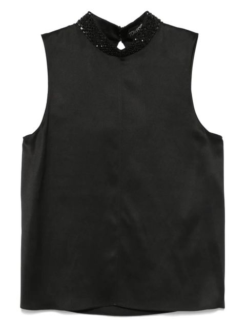 TOM FORD silk top - Black - zdjęcie produktu nr 1