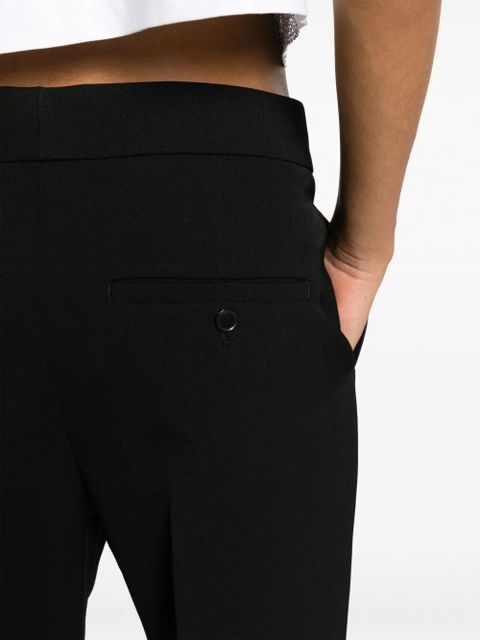 Givenchy flared-leg wool trousers - Black