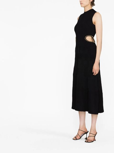 Simkhai cut-out knitted dress - Black - zdjęcie produktu nr 2
