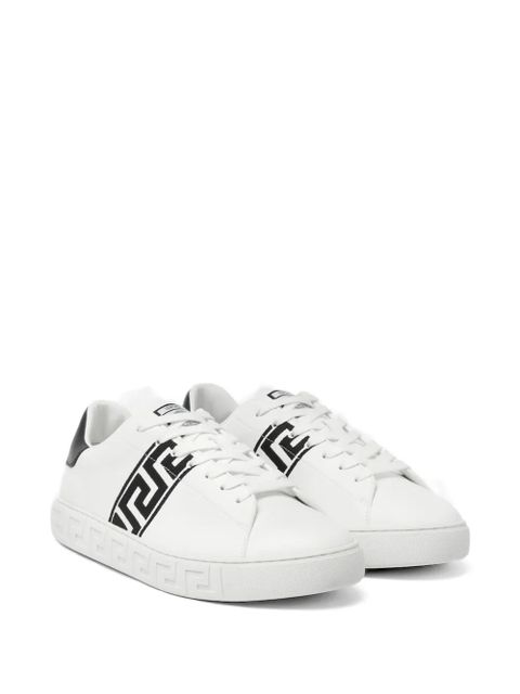 Versace greca embroidered sneakers - White - zdjęcie produktu nr 2