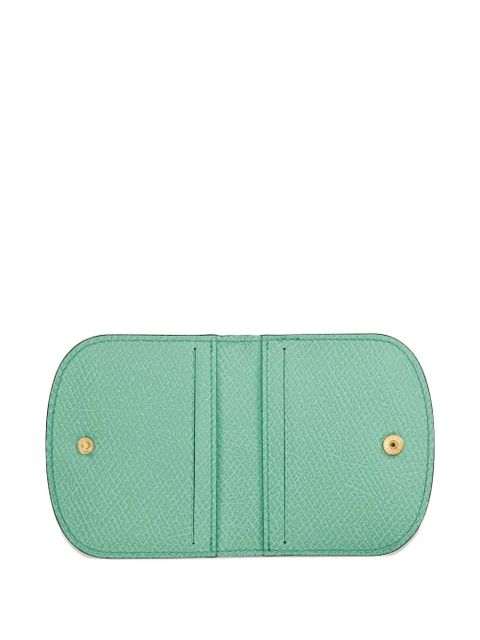 Longchamp Épure card holder - Green