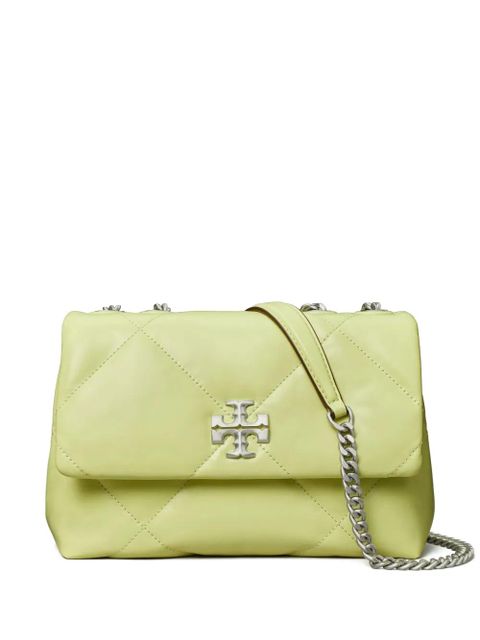 Tory Burch small Kira diamond-quilted convertible shoulder bag - Green - zdjęcie produktu nr 1