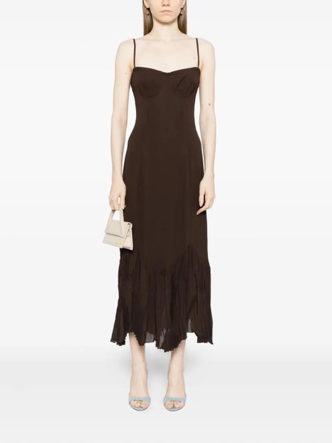 Reformation Aiko dress - Brown - zdjęcie produktu nr 2