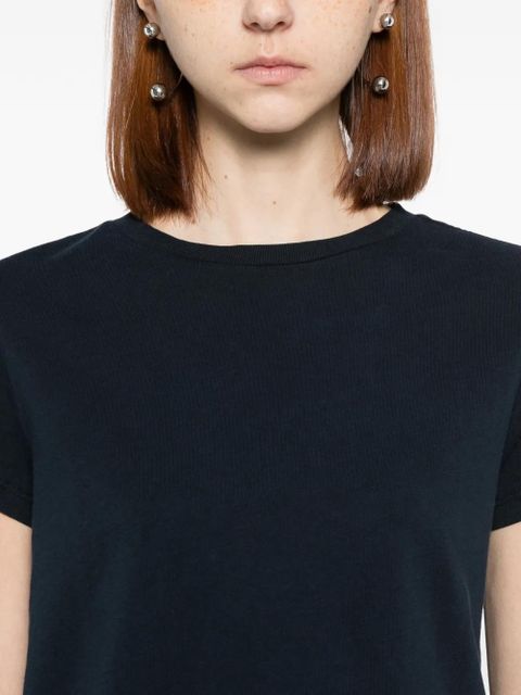 AGOLDE Adine shrunken T-shirt - Blue