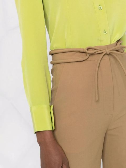 Nanushka tie-waist wide-leg trousers - Neutrals