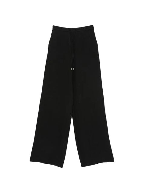 Max Mara drawstring-waist trousers - Black - zdjęcie produktu nr 1