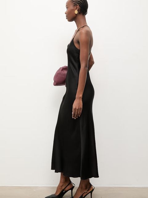 Answear.LAB sukienka bieliźniana z wiskozy - zdjęcie produktu nr 1