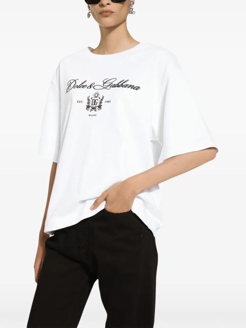 Dolce & Gabbana logo-print T-shirt - White