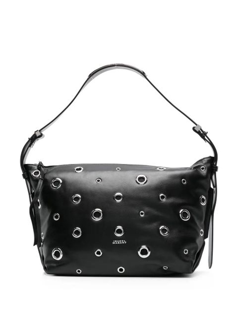 ISABEL MARANT Leyden leather shoulder bag - Black