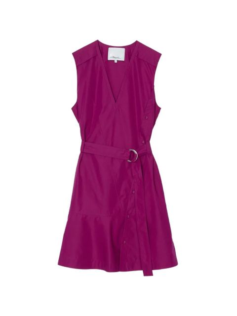 3.1 Phillip Lim V-neck belted dress - Pink - zdjęcie produktu nr 1