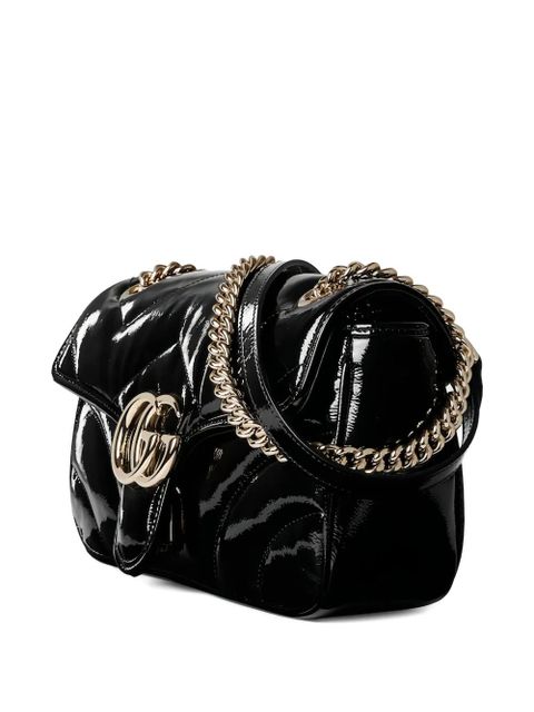 Gucci small GG Marmont shoulder bag - Black - zdjęcie produktu nr 2