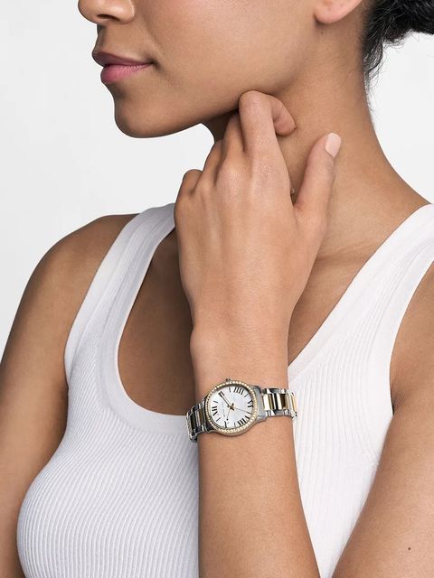 Michael Kors zegarek damski kolor srebrny MK4910