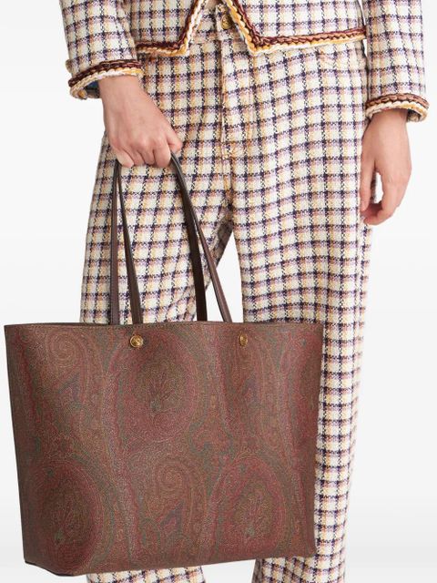 ETRO maxi Etro Essential tote bag - Brown - zdjęcie produktu nr 2
