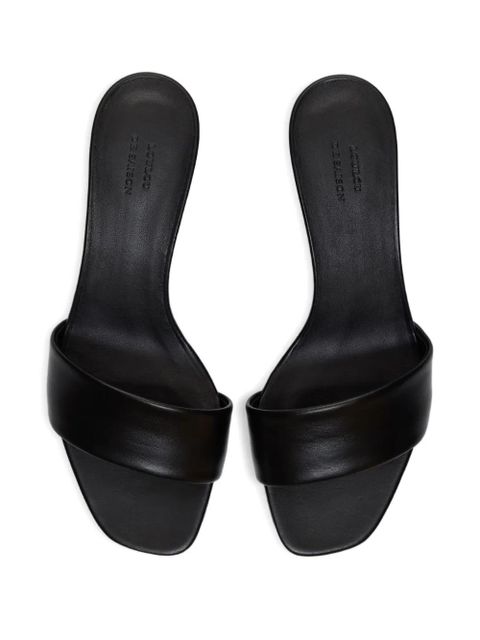 LouLou de Saison Andy heeled mules - Black