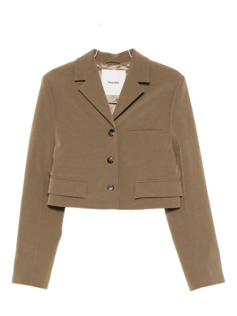 Nanushka three-button single-breasted blazer - Green - zdjęcie produktu nr 1