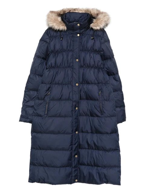 Lauren Ralph Lauren fur hooded coat - Blue - zdjęcie produktu nr 1
