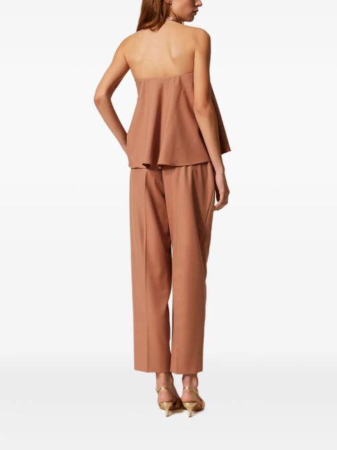 TWINSET pleated trousers - Brown