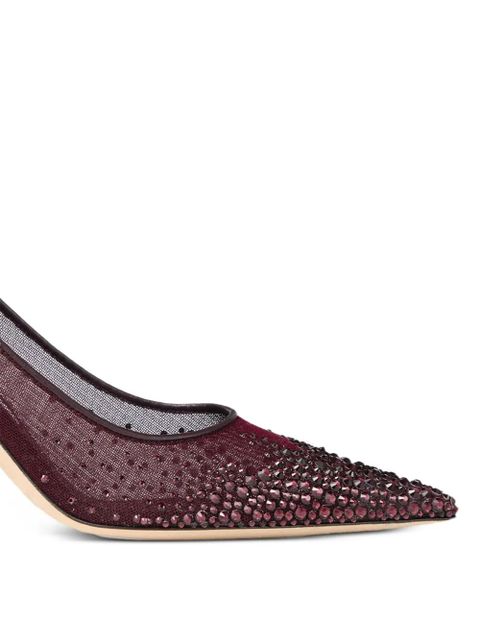 Jimmy Choo Love embellished pumps - Red - zdjęcie produktu nr 2