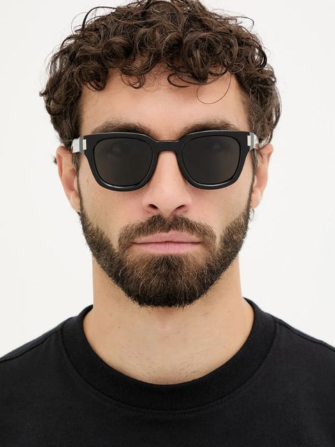 Saint Laurent okulary przeciwsłoneczne kolor czarny SL 838