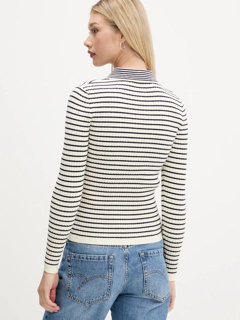 Desigual kardigan SITKA damski kolor beżowy 25WWJF19