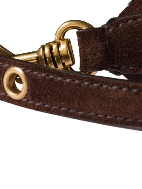 Miu Miu suede shoulder bag - Brown