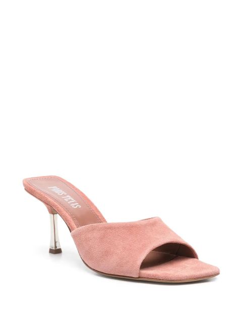 Paris Texas 70mm leather mules - Pink - zdjęcie produktu nr 2