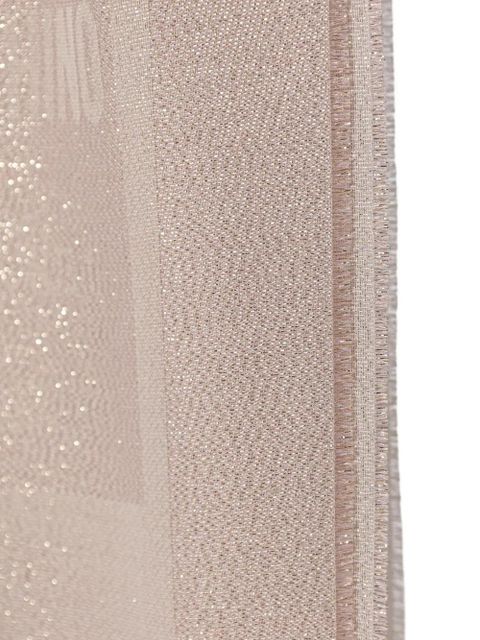 Moschino logo-jacquard scarf - Neutrals - zdjęcie produktu nr 2