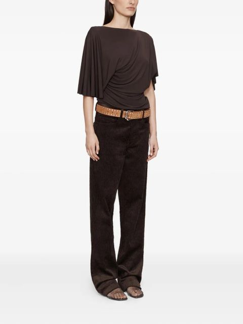 Christopher Esber Ava corduroy trousers - Brown
