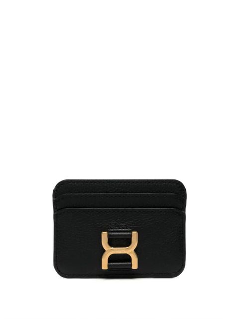 Chloé Marcie leather card holder - Black - zdjęcie produktu nr 1