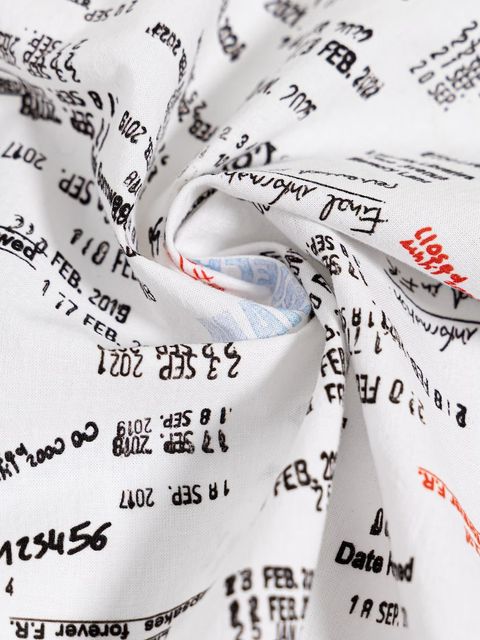 MM6 Maison Margiela apaszka bawełniana - zdjęcie produktu nr 1