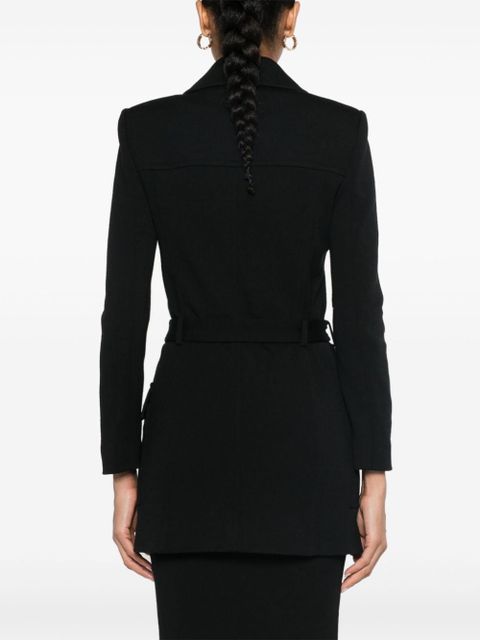 Saint Laurent Saharienne notched-lapels blazer - Black