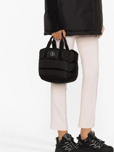Moncler mini Caradoc padded mini bag - Black