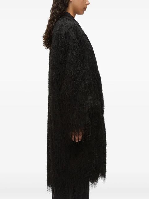 3.1 Phillip Lim fringe tuxedo-coat - Brown